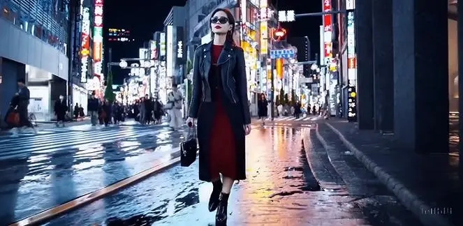 Sora模型多场景应用示意图