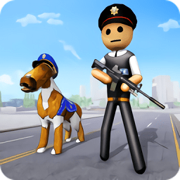 火柴人警犬追捕游戏v1.1 安卓版